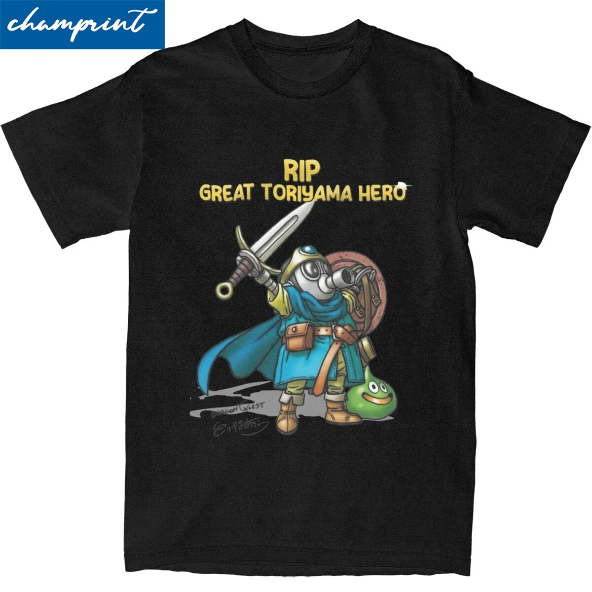 Футболка с принтом Рип-Great Akira Toriyama Hero для мужчин и женщин хлопковая одежда