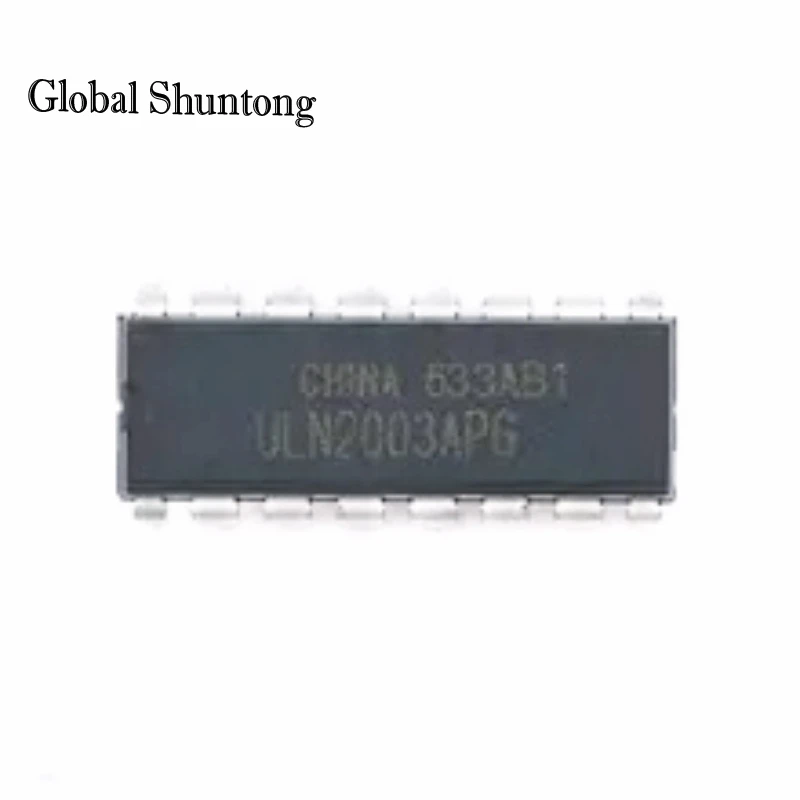

10Pcs/lot ULN2003APG ULN2003 ULN2003AN Darlington Sink Driver IC DIP-16 diy kit electronic