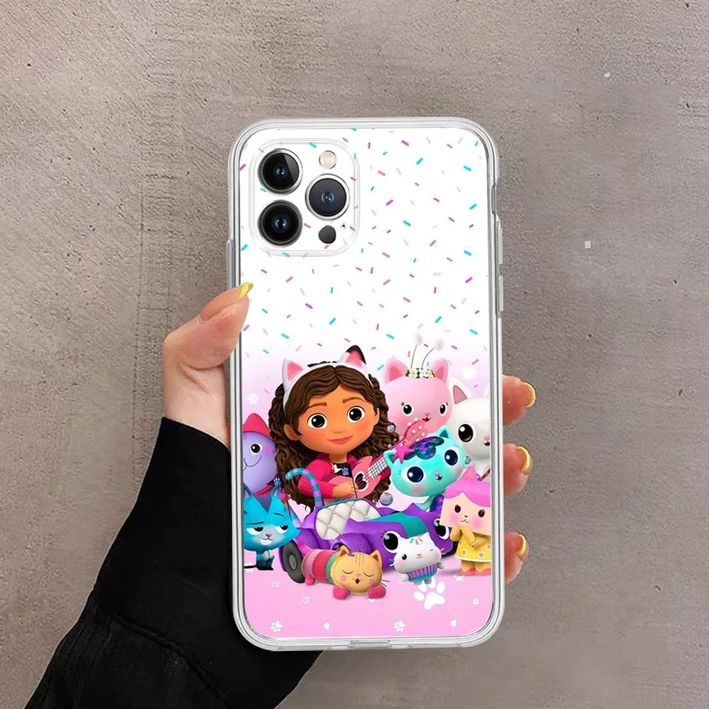 Cute G-Gabbys D-Dollhouse Phone Case For IPhone 16 15 14 13 12 Mini 11 Pro XS Max X XR SE 6 7 8 Plus Soft Silicone Cover