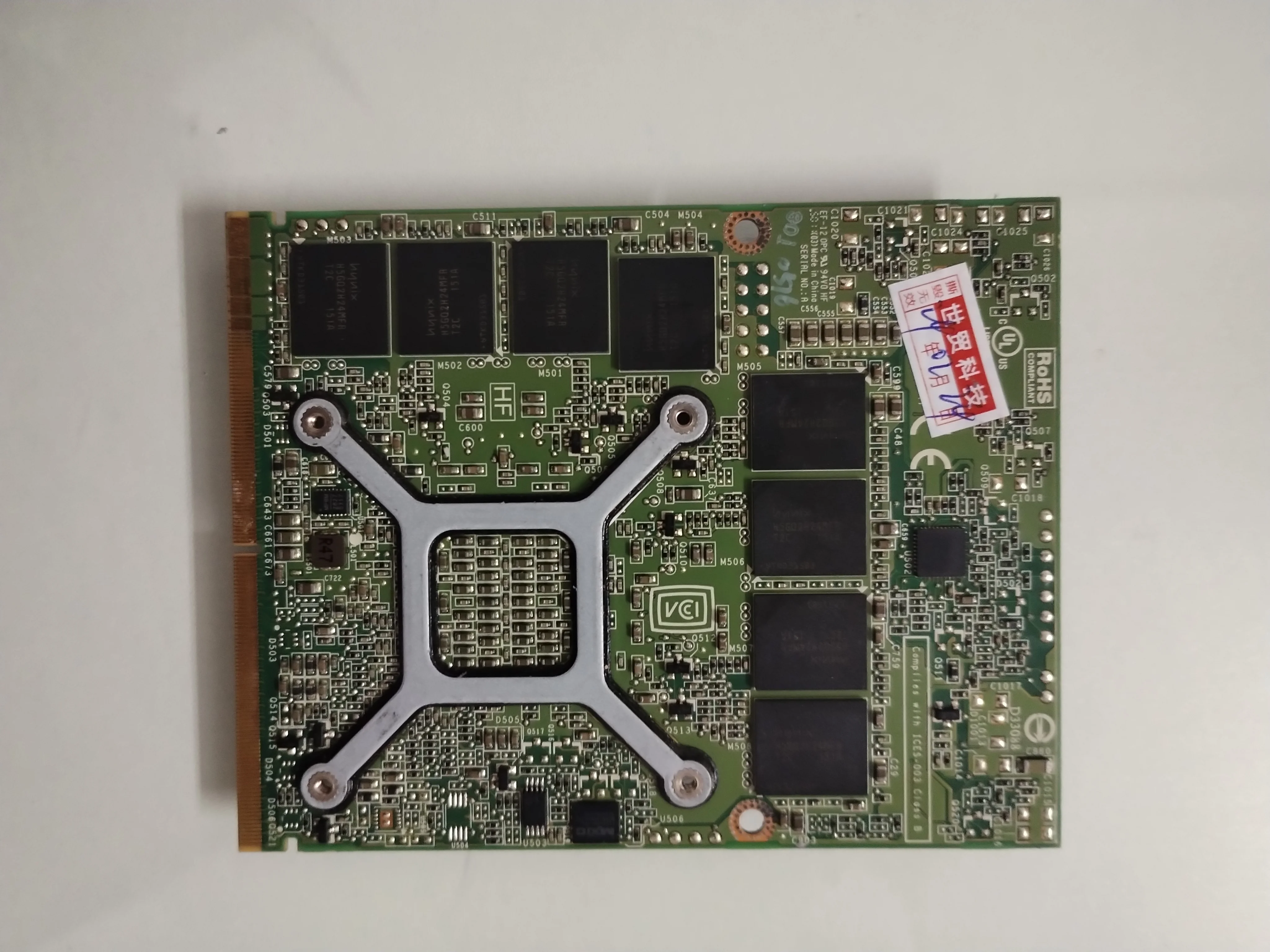 Оригинальная видеокарта Quadro 5010M Q5010M Vga N12E-Q5-A1 4 ГБ для Dell M6600 M15X HP 8760 Вт 8770 Быстрая