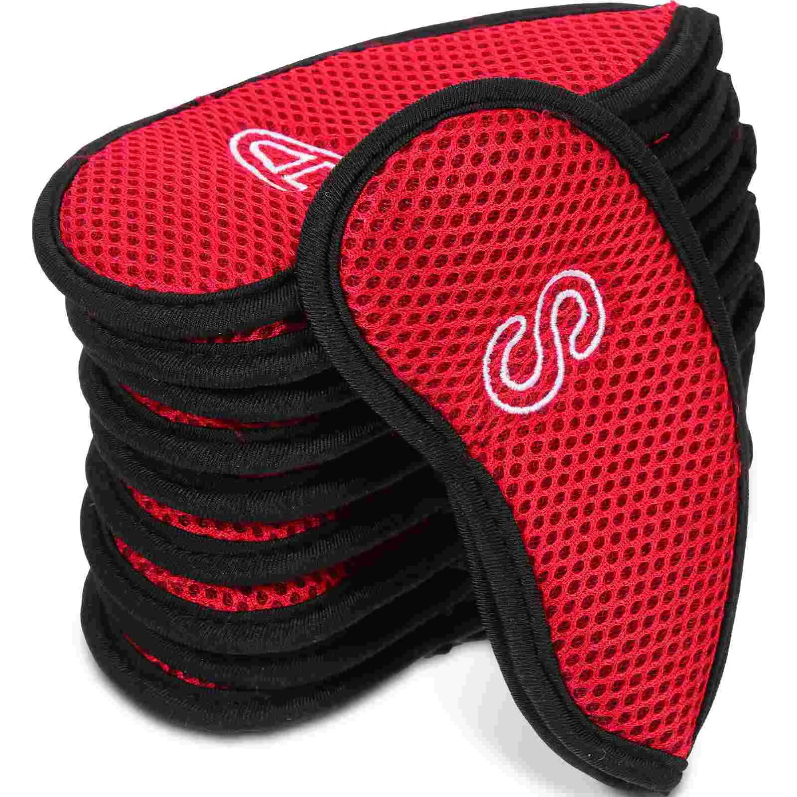 

10Pcs Mesh Club Cover Breathable Club Protectors Golfs Protectors Golfing Rod Covers Putter Cover