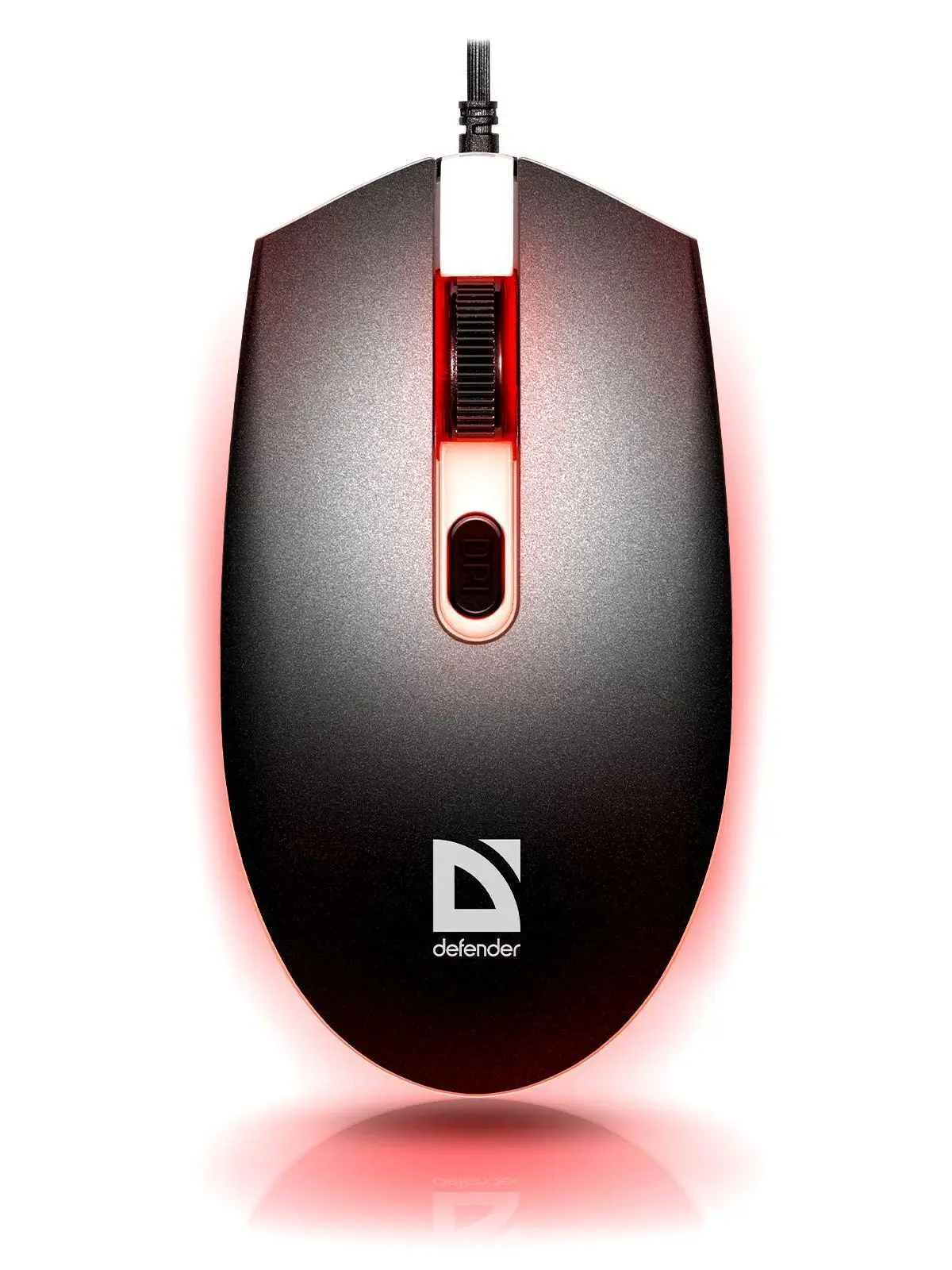 

Мышь компьютерная с подсветкой Defender Dot MB-986, мышка проводная оптическая 7 цветов, 4D, 1000/1600dpi