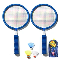 1 pair of children tennis badminton toys outdoor indoor sports leisure toys tennis rackets parent child toys kids gifts