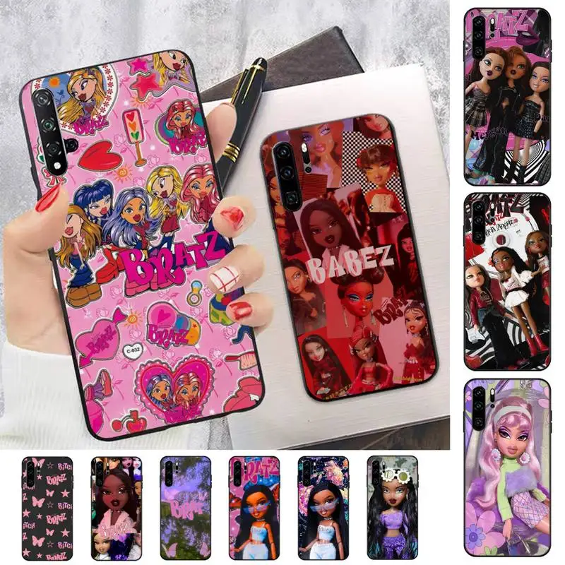 

Lovely Doll Bratz Phone Case for Huawei P30 40 20 10 8 9 lite pro plus Psmart2019