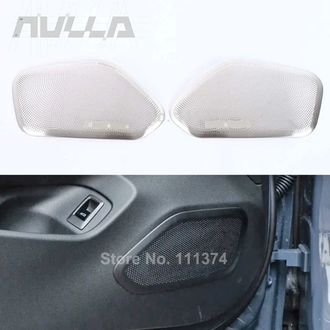 Для BMW 5 серии I5 G60 2024 2025 дверной аудиодинамик накладка крышка наклейки из нержавеющей стали аксессуары