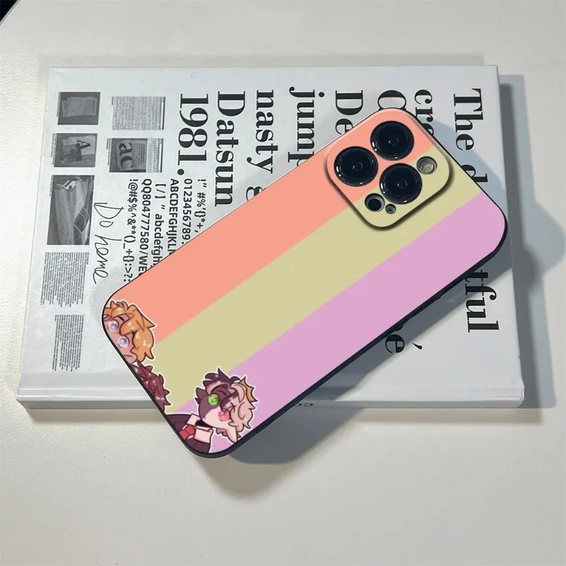 Japan Anime Dream Smp Phone Case FOR IPhone 14 13 11 12 Pro 8 7 Plus X 13 Pro MAX XR XS MINI Black Covers