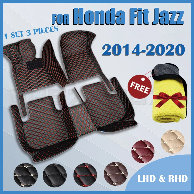 

Автомобильные коврики для Honda Fit Jazz 5-Seat 2014 2015 2016 2017 2018 2019