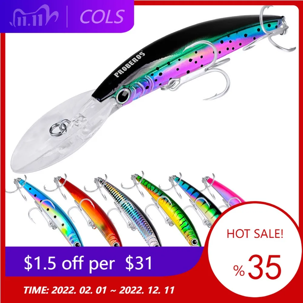 

27g/17cm Minnow Artificial Sinking ABS Plastic Hard Bait Wobbler Swimbait 1/0# Hook High Quality Fishing Tools Terminal Tackle