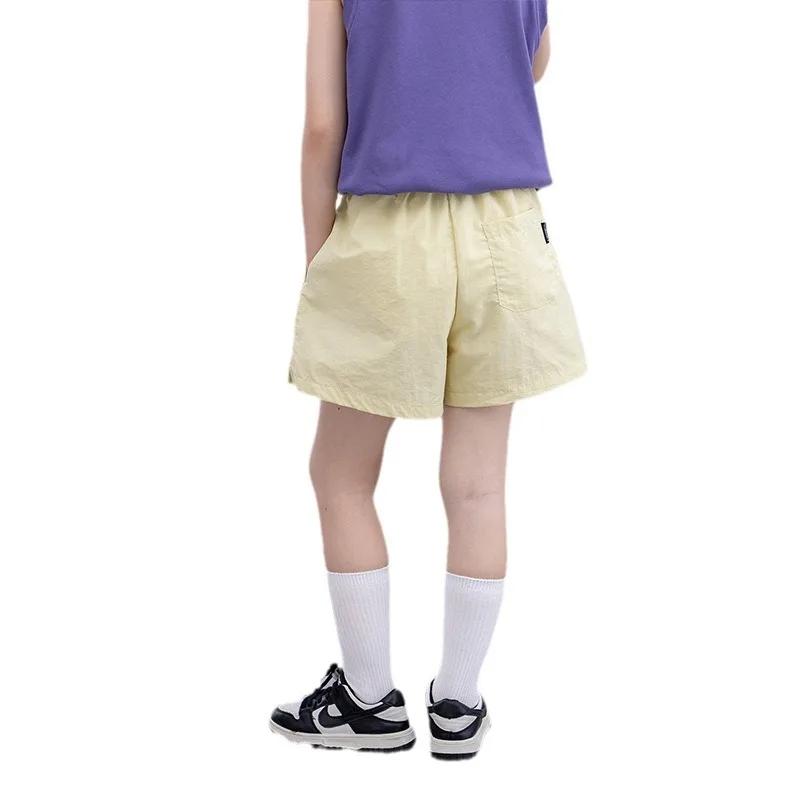 Детские спортивные шорты Новинка лета 2024 быстросохнущие брюки для мальчиков