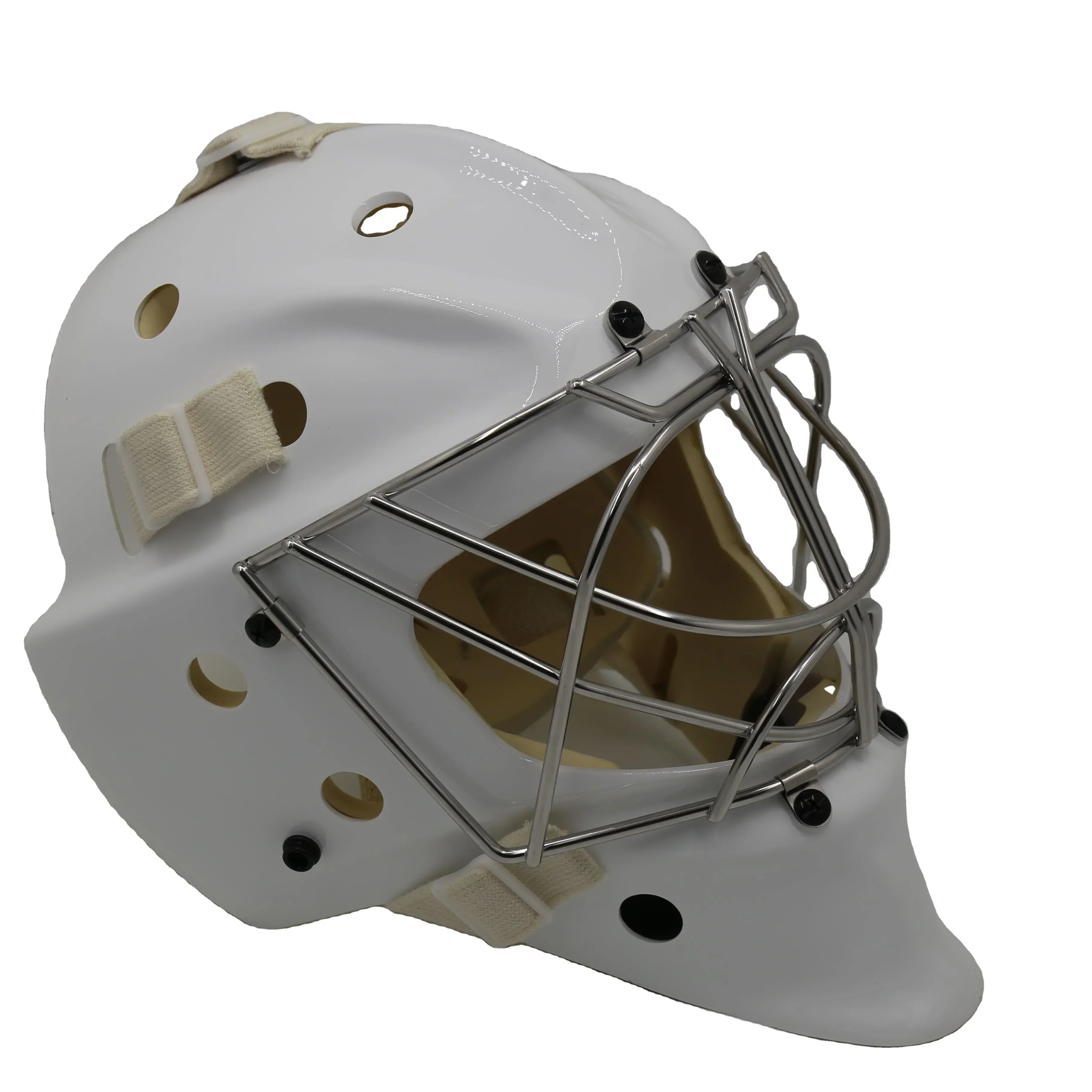 markii Exquisite Workmanship Full Face Shield Hockey Goalie Helmet With Stainless Steel 304 Cage