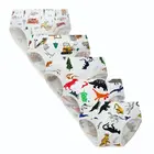 5 шт.Лот, трусы для мальчиков