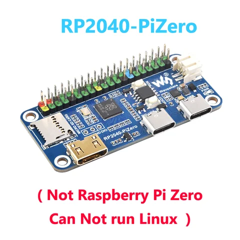 Waveshare RP2040-PiZero Развивающая плата
