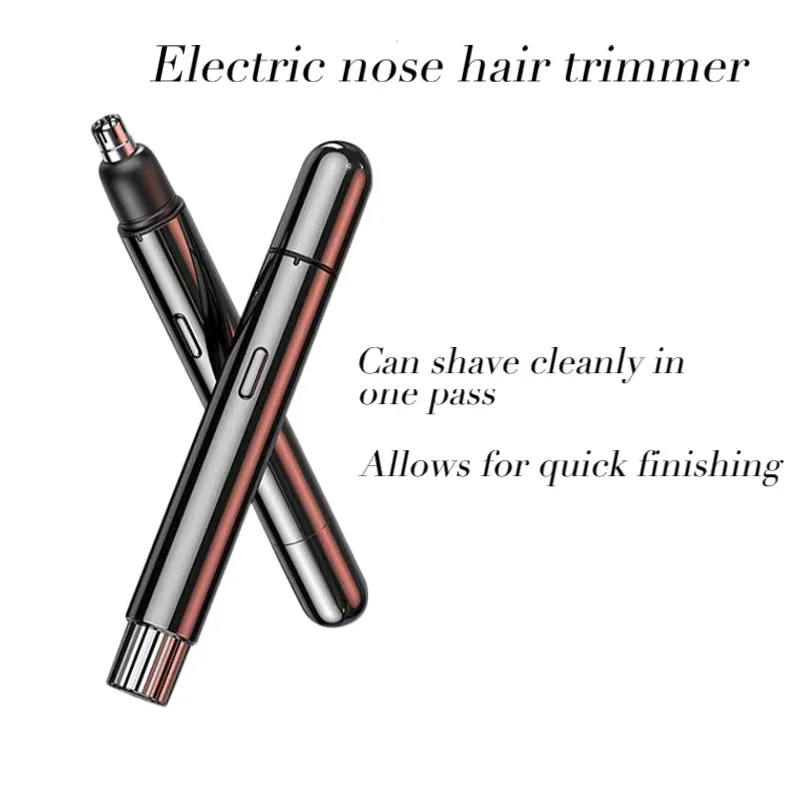 Electric nose hair trimmer for men and women nostril shaver USB charging nose hair trimmer cleaner enlarge