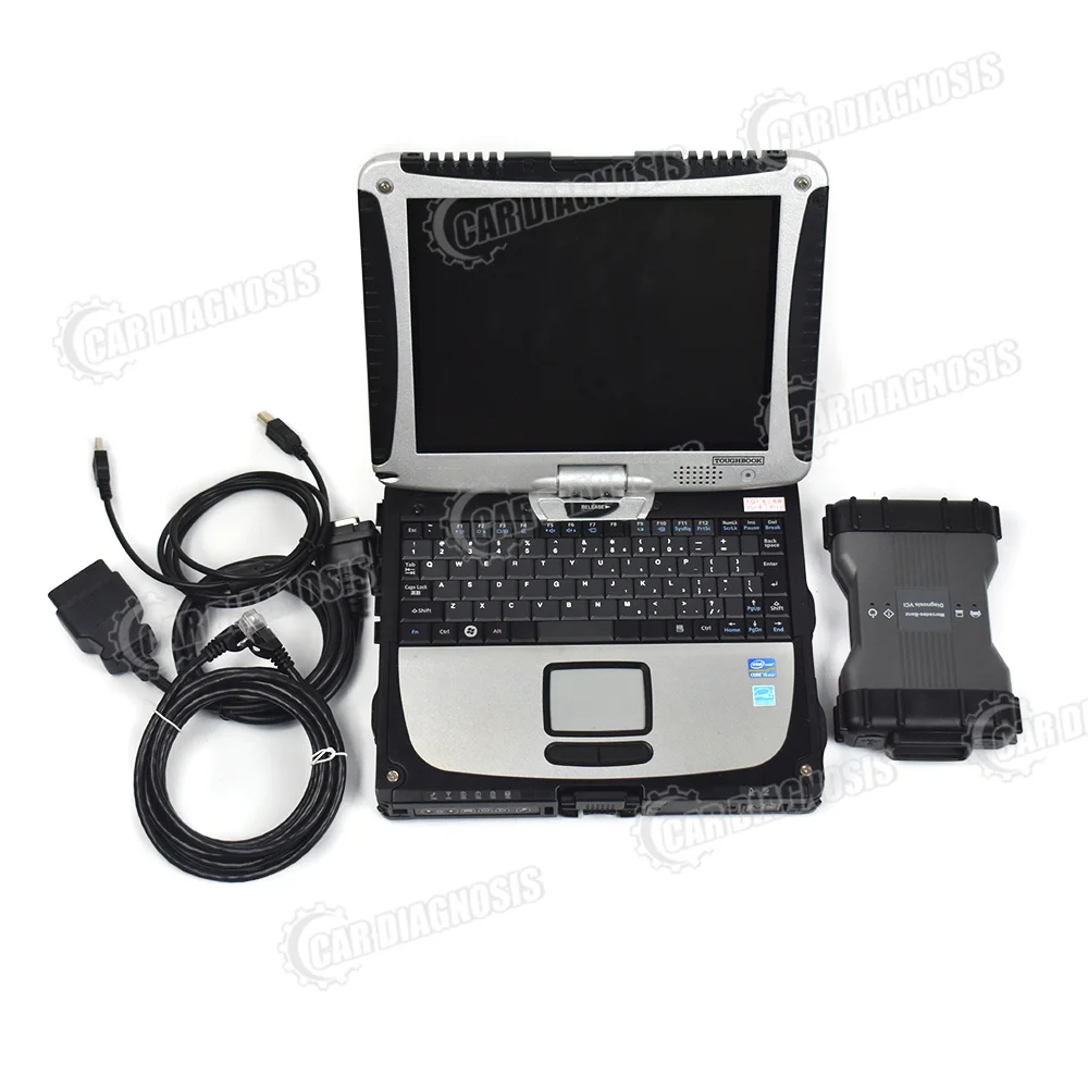 Мультиплексор MB Star C6 PK SD Connect c4/c5/c6 Xentry Epc Wis + CF19 для ноутбука BENZ диагностический