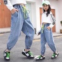 girl leggings kids baby%c2%a0long jean pants trousers 2022 stylish spring summer cotton christmas outfit teenagers children clothing