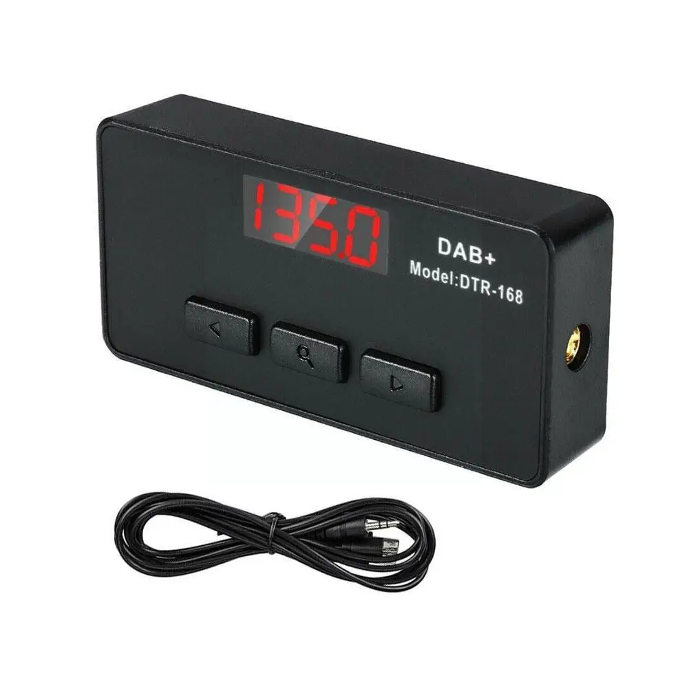 

DAB + Antenna with USB Adapter Receiver FM Transmitter Player Stereo GPS Signal DAB+ Car Receiver Android Car Receiver X6B9