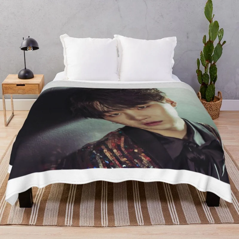 

Толстое одеяло Suga, Фланелевое текстильное декоративное портативное одеяло в стиле унисекс, для кровати, дома и офиса