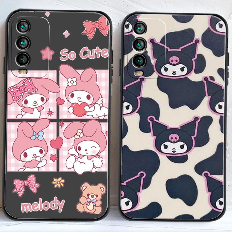 

TAKARA TOMY Hello Kitty Phone Cases For Xiaomi Redmi 7 7A 9 9A 9T 8A 8 2021 7 8 Pro Note 8 9 Note 9T Cases Soft TPU Coque