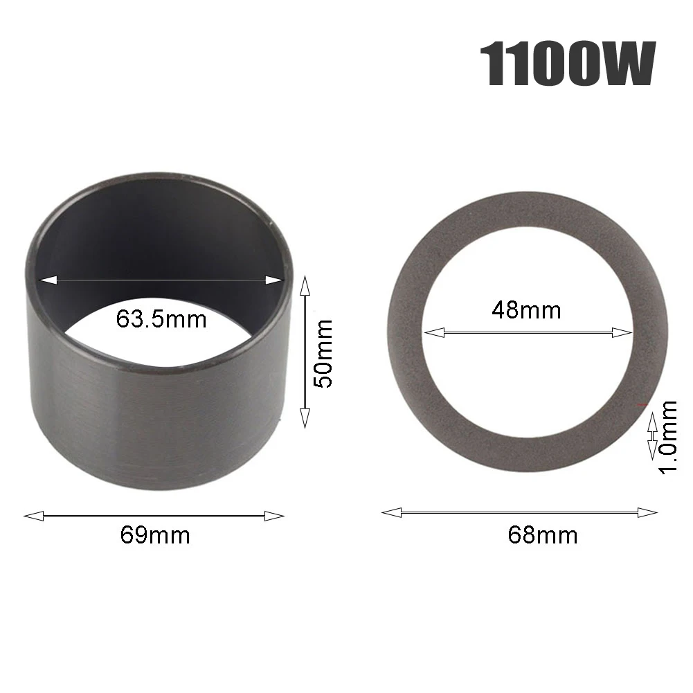 Набор цилиндров для вакуумного насоса без масла Черный резиновый материал