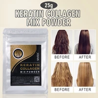 1 pc 25g keratin collagen mix silk natural long hair scalp serum care dry damaged hair repairing hair scalp treatments