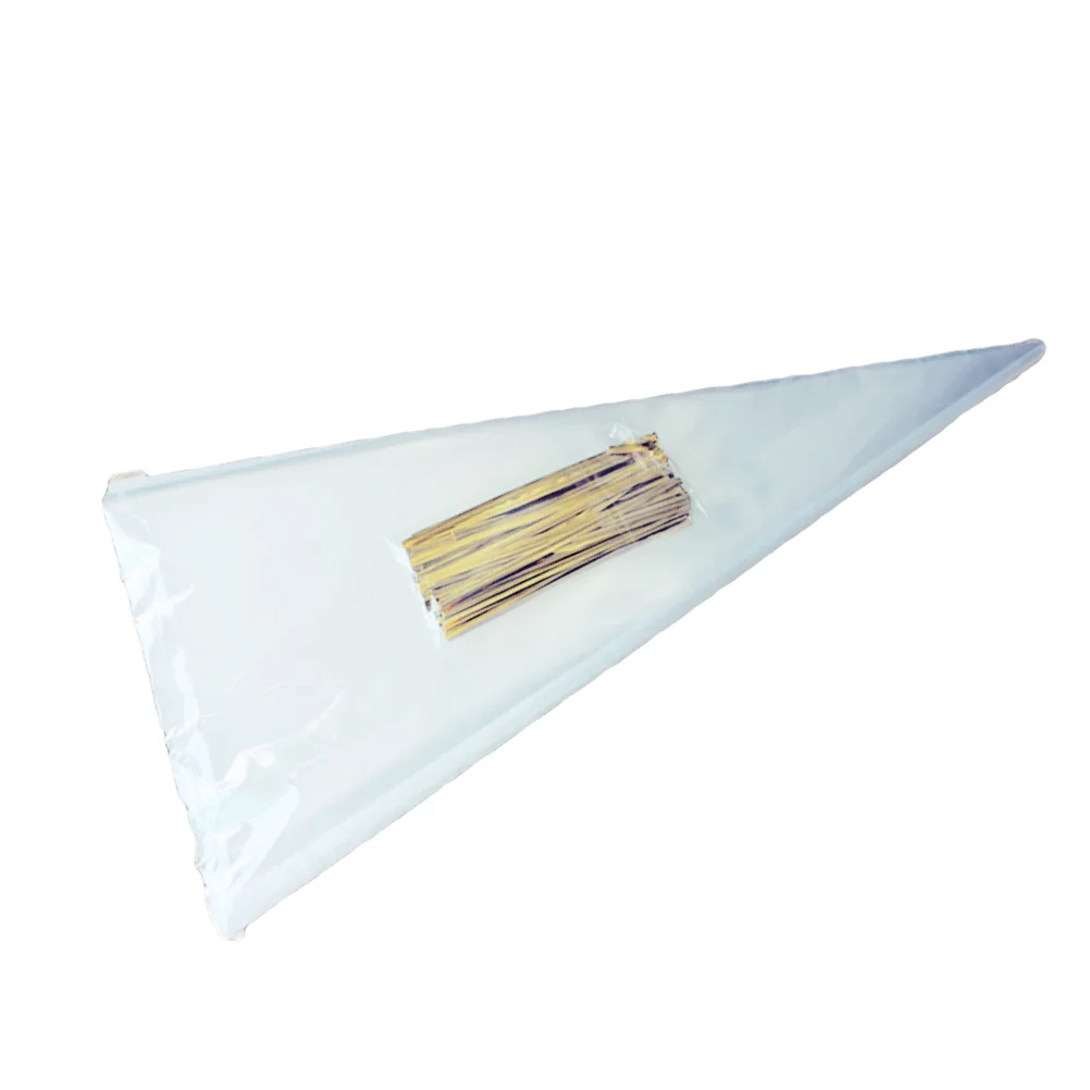 

100PCS Christmas Cello Bags Christmas Treat Christmas Goodie Bags Christmas Biscuit Christmas Bakery Bags