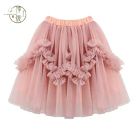 children shirt girls mesh princess dress spring and summer new childrens fashionable skirt short skirt pettiskirt dance skirt