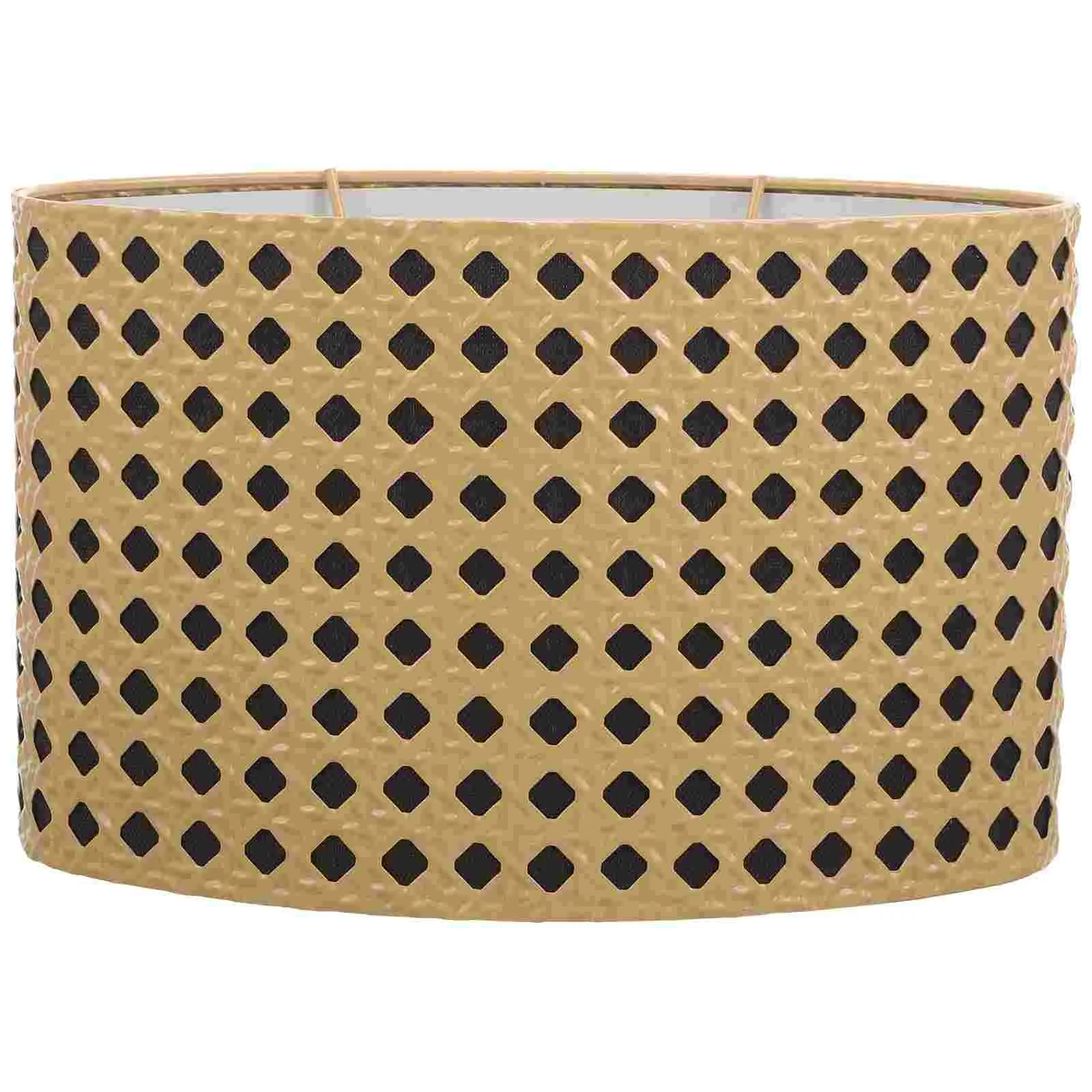 

Oval Metal Hollow Lamp Shade Modern Lamp Shade Cover Table Lamp Shade Replacement