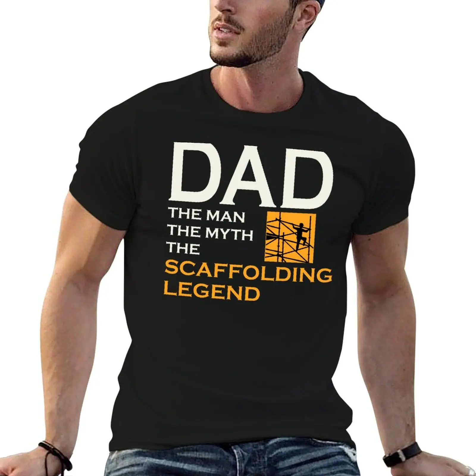 Футболка Scaffolder Scaffold Scaffolding Dad Fathers Day футболки с рисунком дешевые вещи одежда в