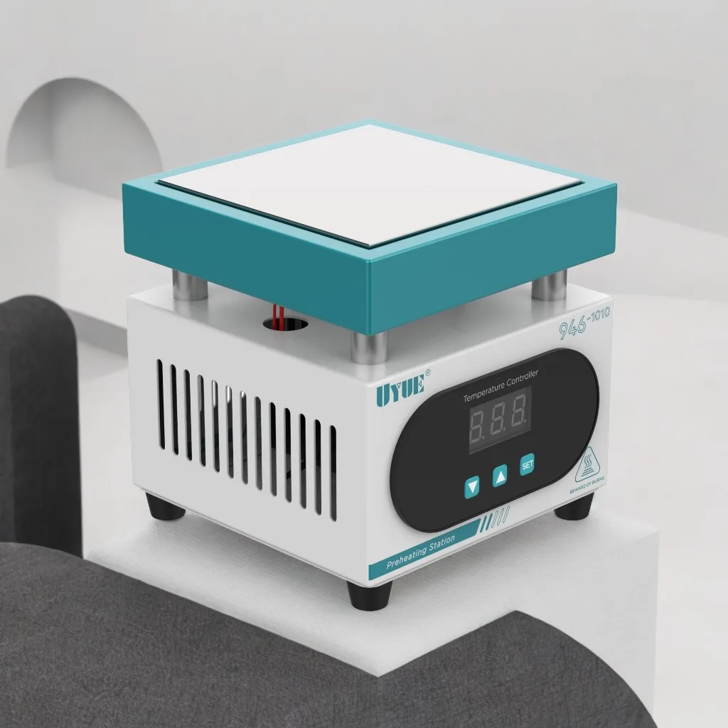UYUE 946-1010 электронная плита предварительного нагрева цифровая станция 100x100 мм для