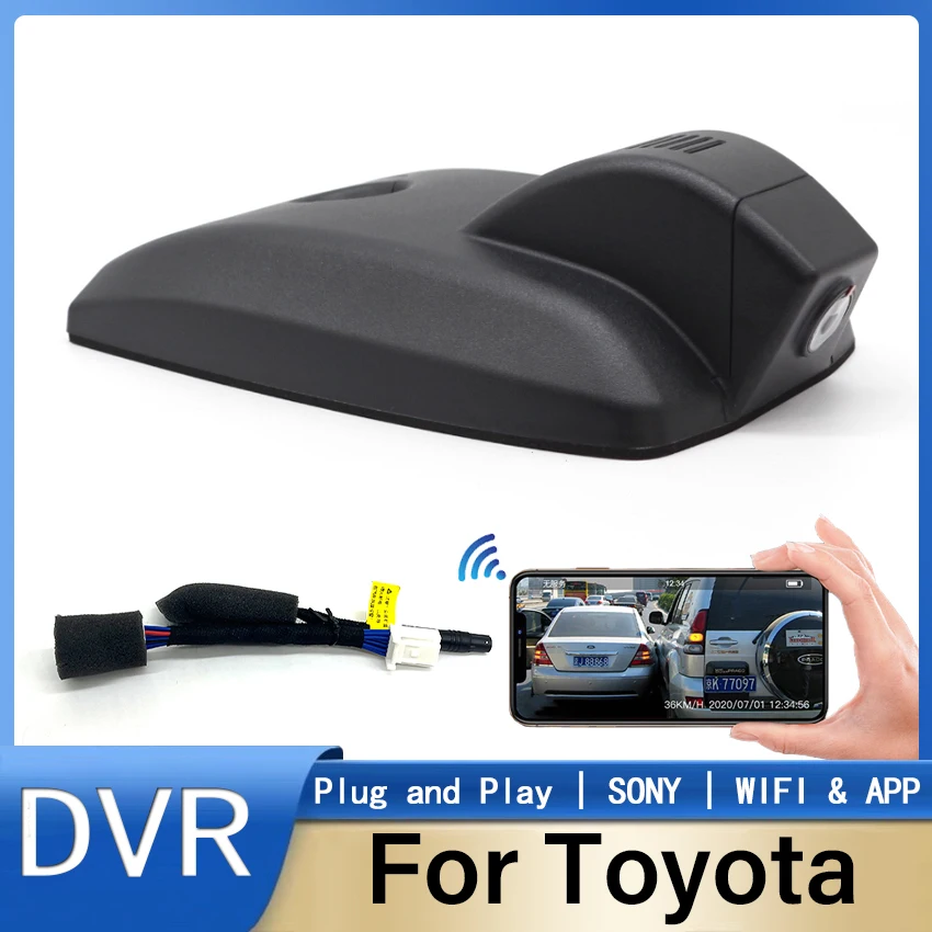 New!Plug And Play Wifi Car DVR Dash Cam Video Recorder Original For Toyota Camry 2017 2018 2019 2020 2021 2022 2023 High Quality
