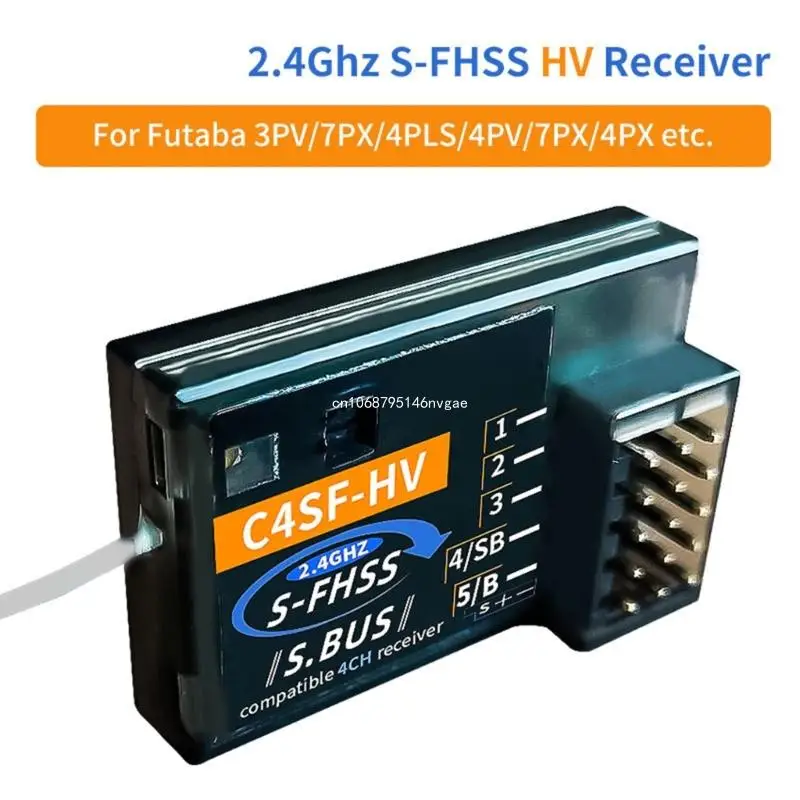 Высокочастотный приемник C4SF 2 HV для FutabaS FHSS SBUS 3PV 3PK 4PKS 7PK