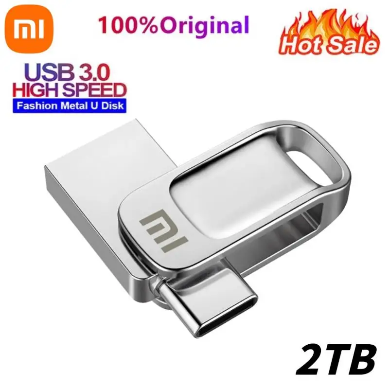 Mijia Xiaomi USB флэш-накопители 2 ТБ высокоскоростной флэш-накопитель в 1 3 0 128 ГБ 256