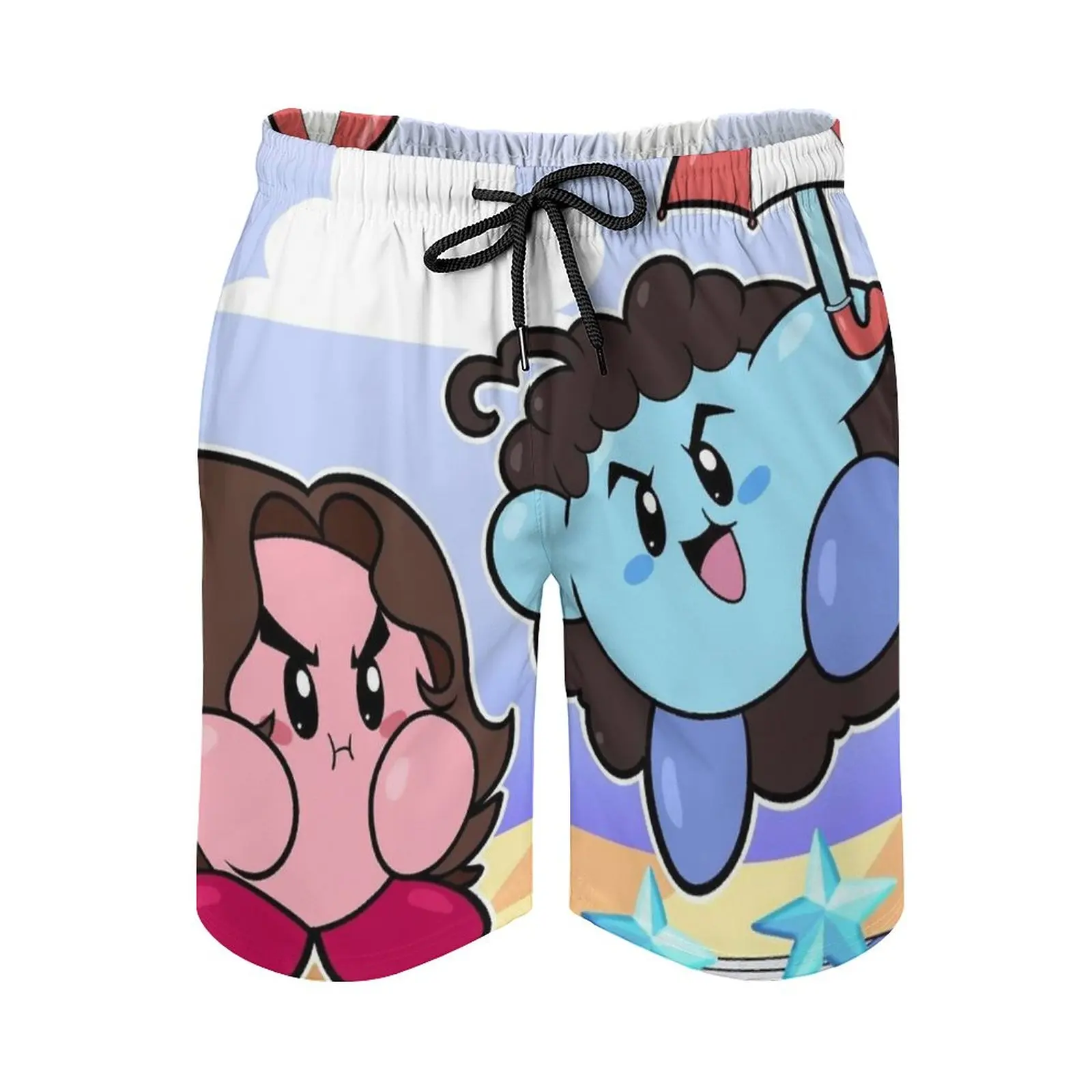 

Grumps Dream Course Men'S Beach Shorts With Mesh Lining Surfing Pants Swim Trunks Game Grumps Danny Sexbang Dan Avidan Arin