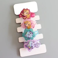 paw patrol cartoon girls hair rope hairpins accessories gifts for good friends colored cartoon hair accessories jewelry gift set