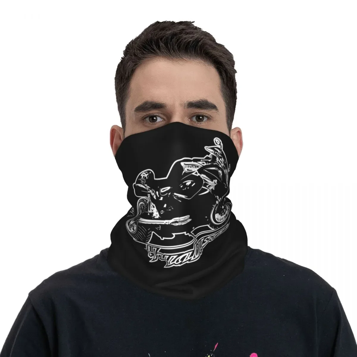 

Мотоциклетная шапка Hayabusa Merch, бандана на шею, маска, шарф, теплая ветрозащитная модель для мужчин и женщин
