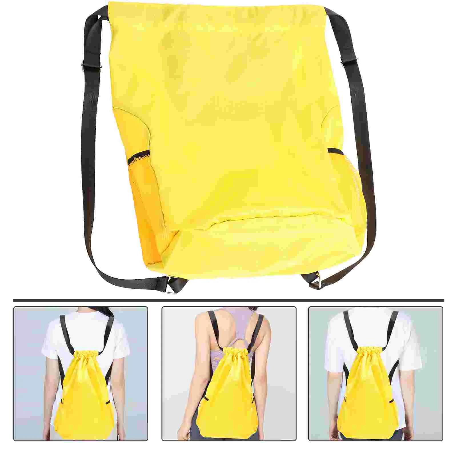 

Drawstring Backpack Draw String Back Sack Large Capacity Gym Bag Draw String Bag for Men Women