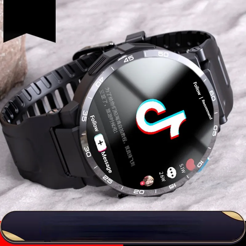 

NEW Z35GT 4G All Netcom 1.6 Inch Round Screen Smart Watch GPS 1200Mah Android 10.7 APP WIFI SIM IP67 4 64G Smartwatch for HUAWEI