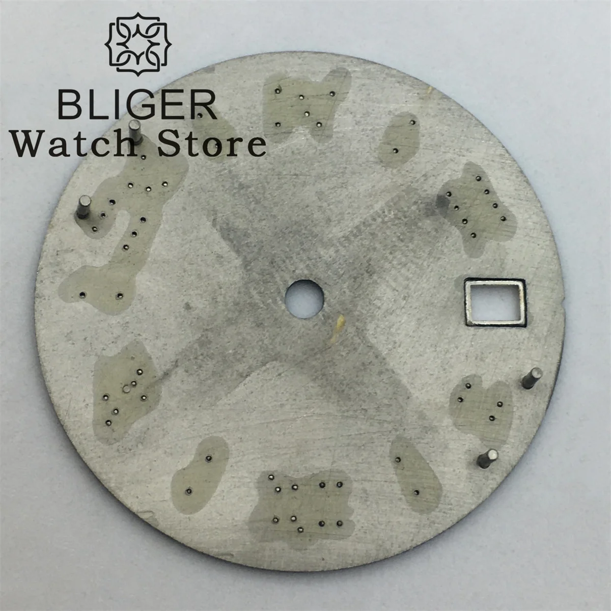 Циферблат BLIGER NH35 циферблат 29 мм с римскими/алмазными цифрами подходит для