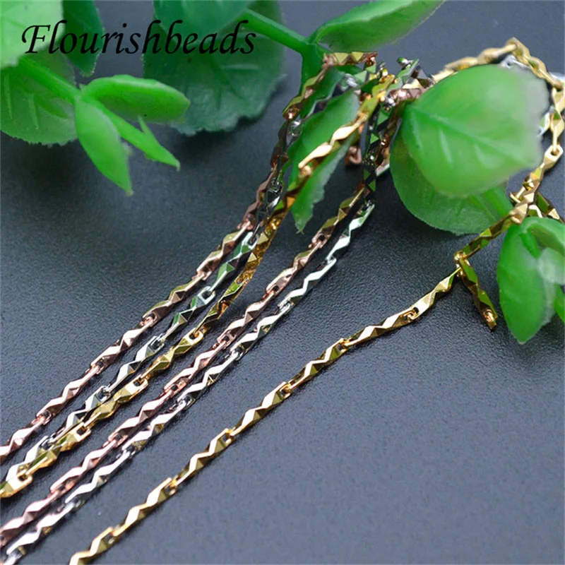 10pcs/lot Basic Necklace Chain Small Size 1mm Thickness 45CM 17.7inches Link Chain Necklace Chain for DIY Women Jewelry Making
