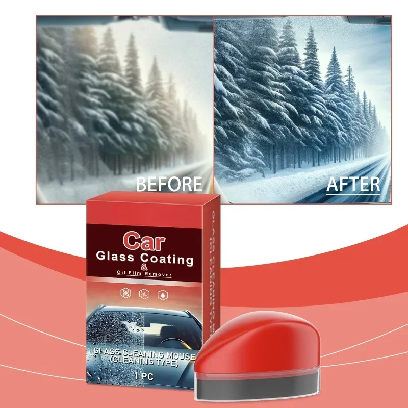 1 шт. автомобильное стекло блестящая мышь чистка лобового стекла удаление