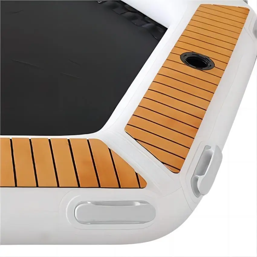 Плавающая надувная док-станция с вышивкой падения оборудование для водных игр