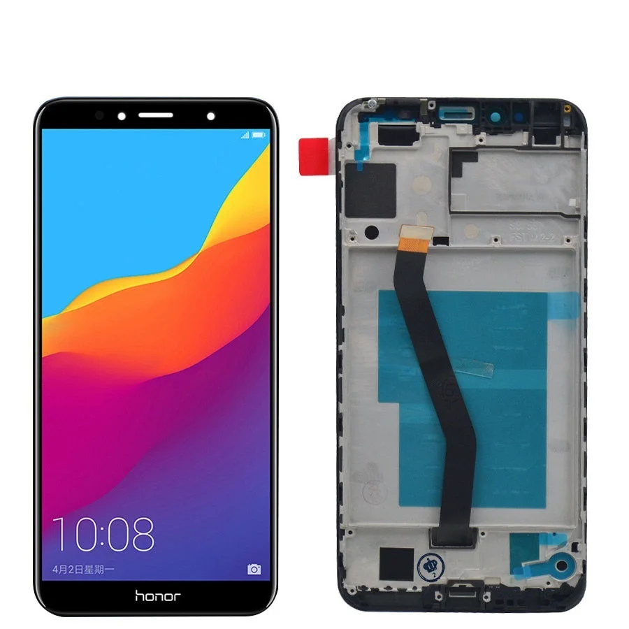 Новинка. Зеркальный дисплей для Honor 7C ЖК-дисплей с сенсорным экраном и