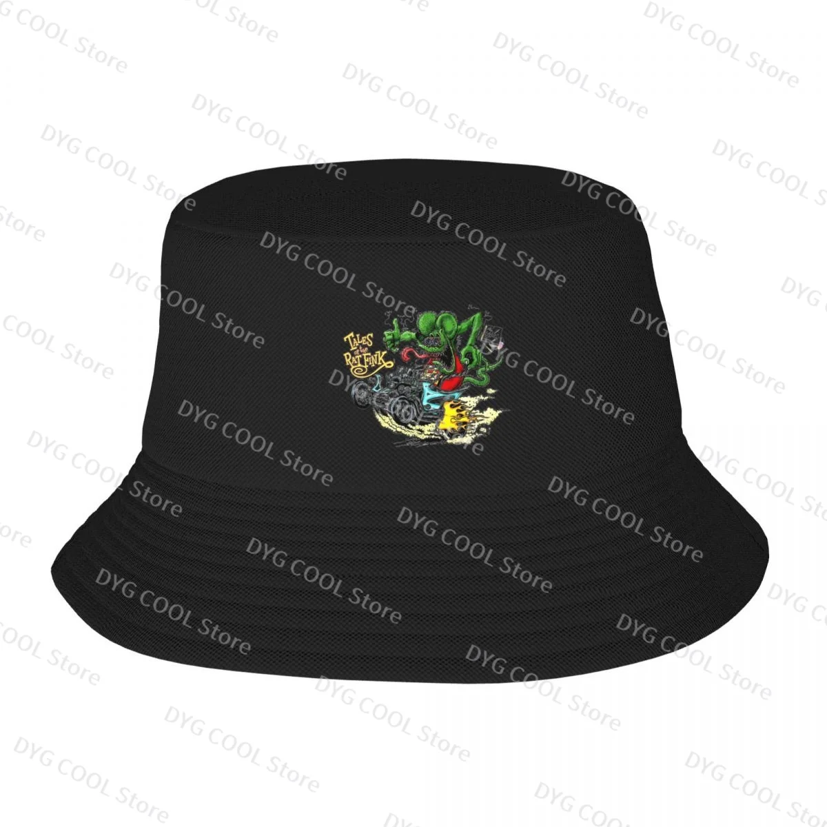 

The New Rat Fink Print Fisherman Hat Sun Hats for Women Men Reversible Fishing Cap Beach Travel Outdoor Fisherman Hat