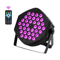 25W LED Par Lights Sound Activated DMX Control Uplighting Disco Light with Remote Stage Party Lights for Club KTV Dance Floor