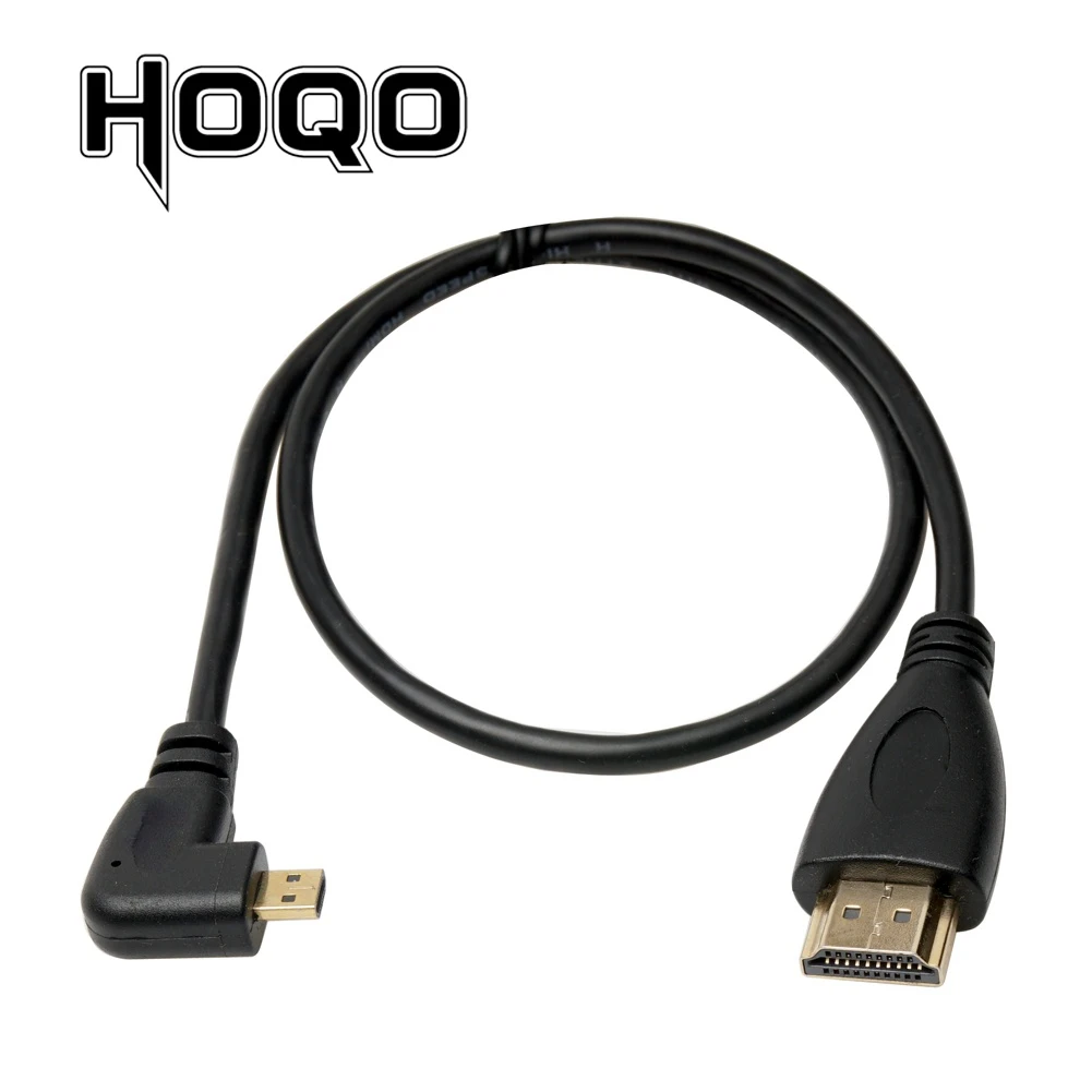 HD cable type A to D 90 Degree Micro HD to HD Cable UP/Down/Left/Right Angle for Digital camera Sony a6400 GH4 tablet 50cm/150cm