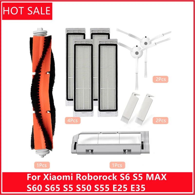 

Набор запчастей для робота-пылесоса Xiaomi Roborock S50, S55