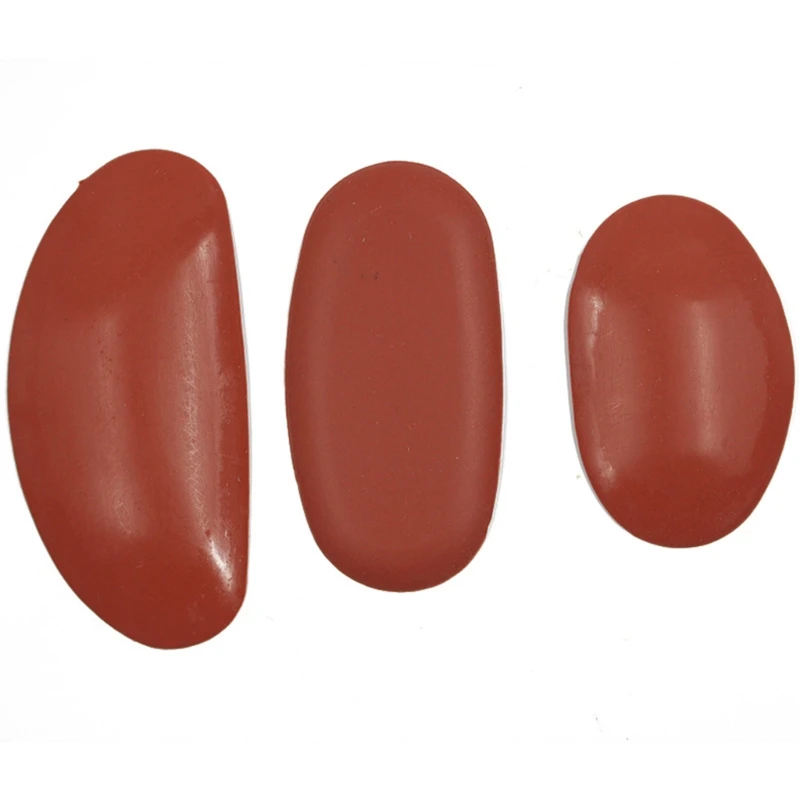 3 комплекта глиняных керамических ребер мягкая резина керамические ребра для