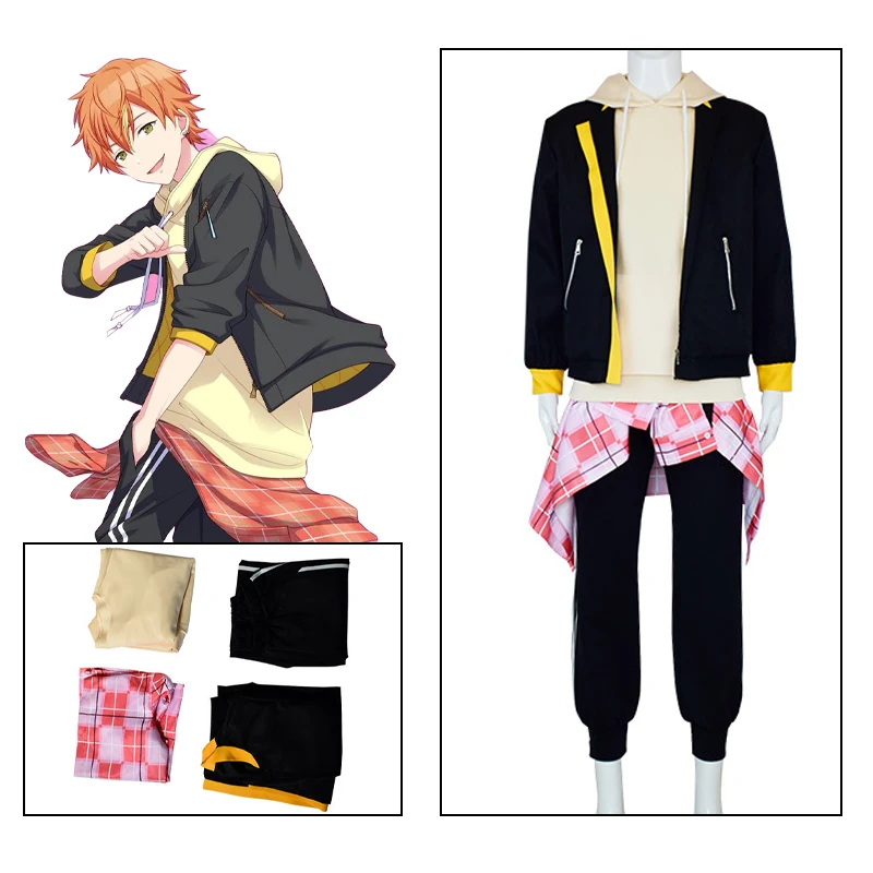 

Project Sekai Colorful Stage! Feat Cosplay Costume Shinonome Akito Men Anime Character Uniforms Halloween Carnival Costumes