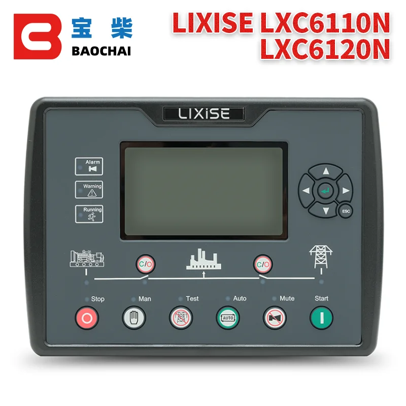 LIXISE LXC6110N AMF контроллер дизельного генератора ЖК-дисплей автоматического запуска