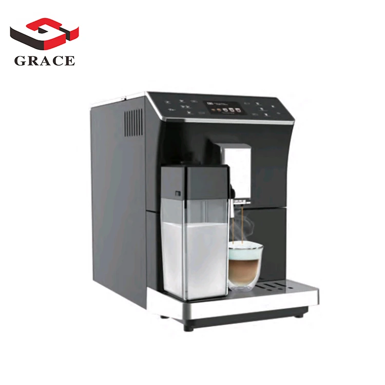 

GRACE Amazon Commercial Home Automatic Stainless Steel Modern Restaurant Latte Coffee Maker Machine